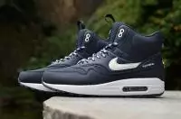 nike wmns air max 1 mid sneaker winter navy